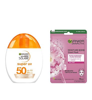 Garnier Ambre Solaire Sun Water & Super Uv Fluid Spf50+