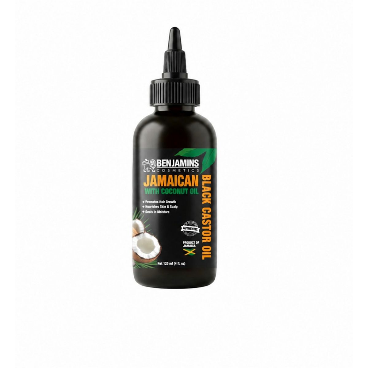 Benjamins Cosmetics Jamaican Black Castor Oil With Coconut 120ml