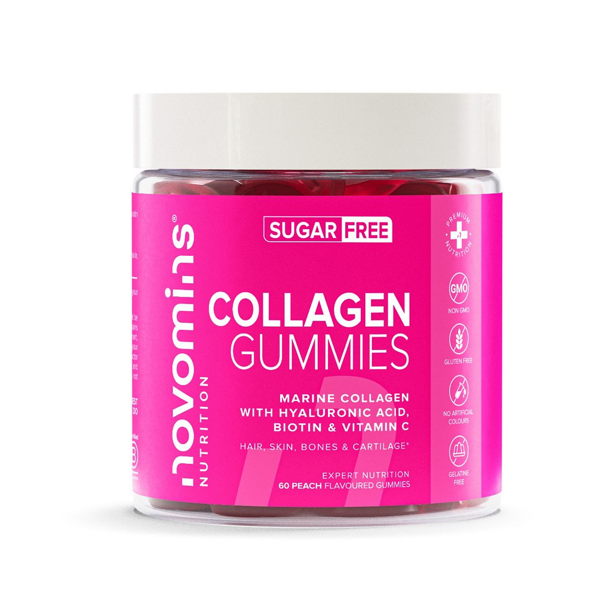 Novomins Collagen Sugar-Free 60 Gummies