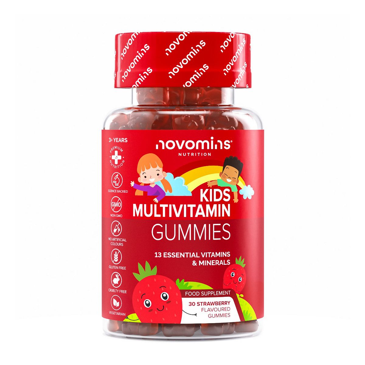 Novomins Kids Multivitamin 30 Gummies
