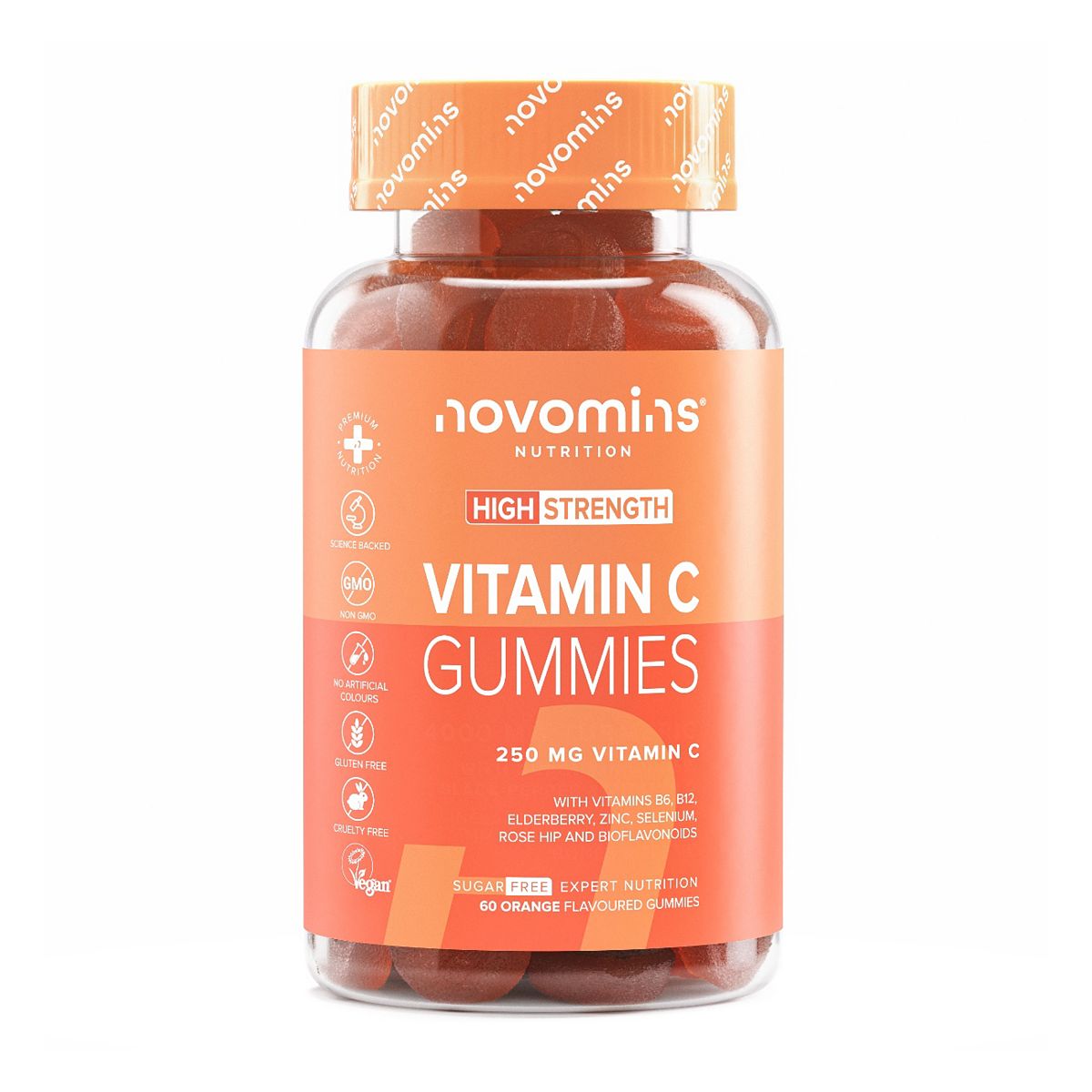 Novomins Vitamin C 60 Gummies