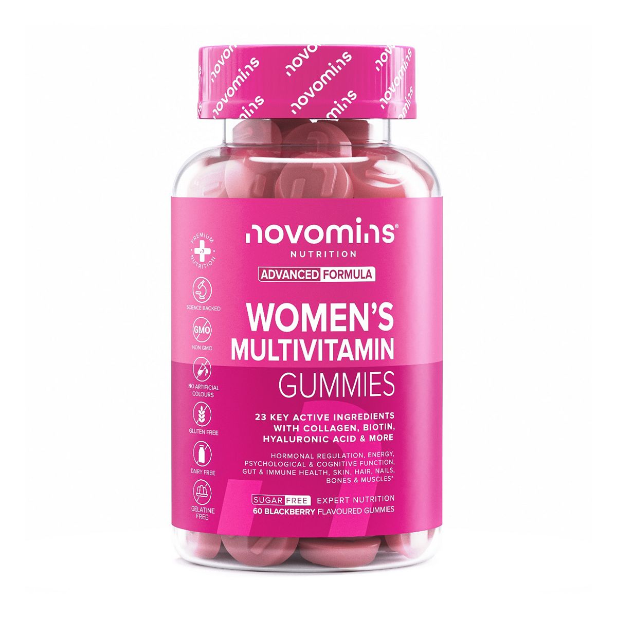 Novomins Women's Multivitamin 60 Gummies