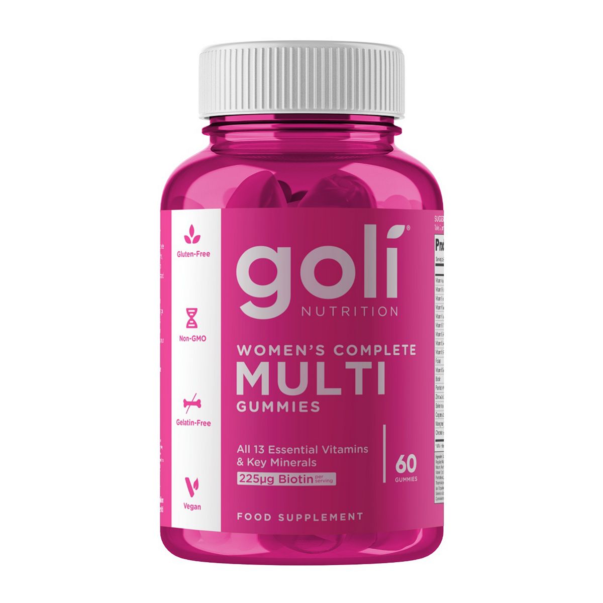 Goli Nutrition Women's Complete Multivitamin 60 Gummies