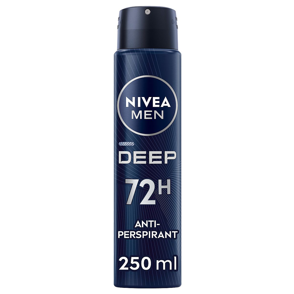 Nivea Men Deep 72H Anti-Perspirant Deodorant Spray250 ml, 250ml