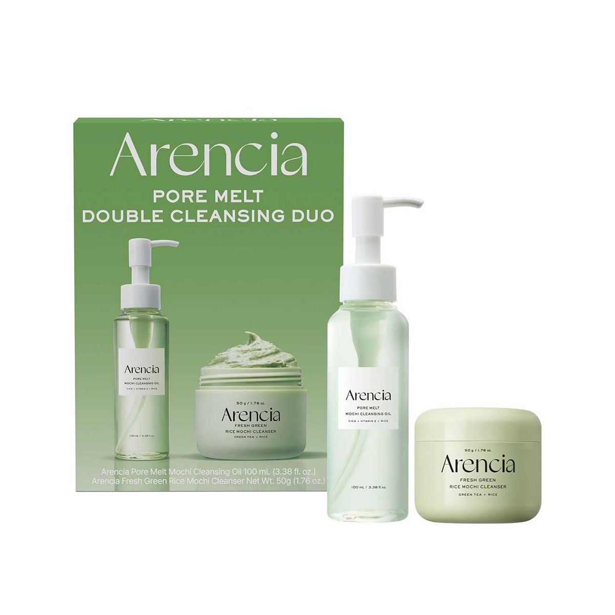 Arencia Pore Melt Double Cleansing Duo