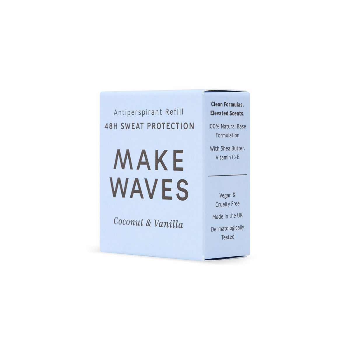 Make Waves Coconut & Vanilla Antiperspirant Refill 30g