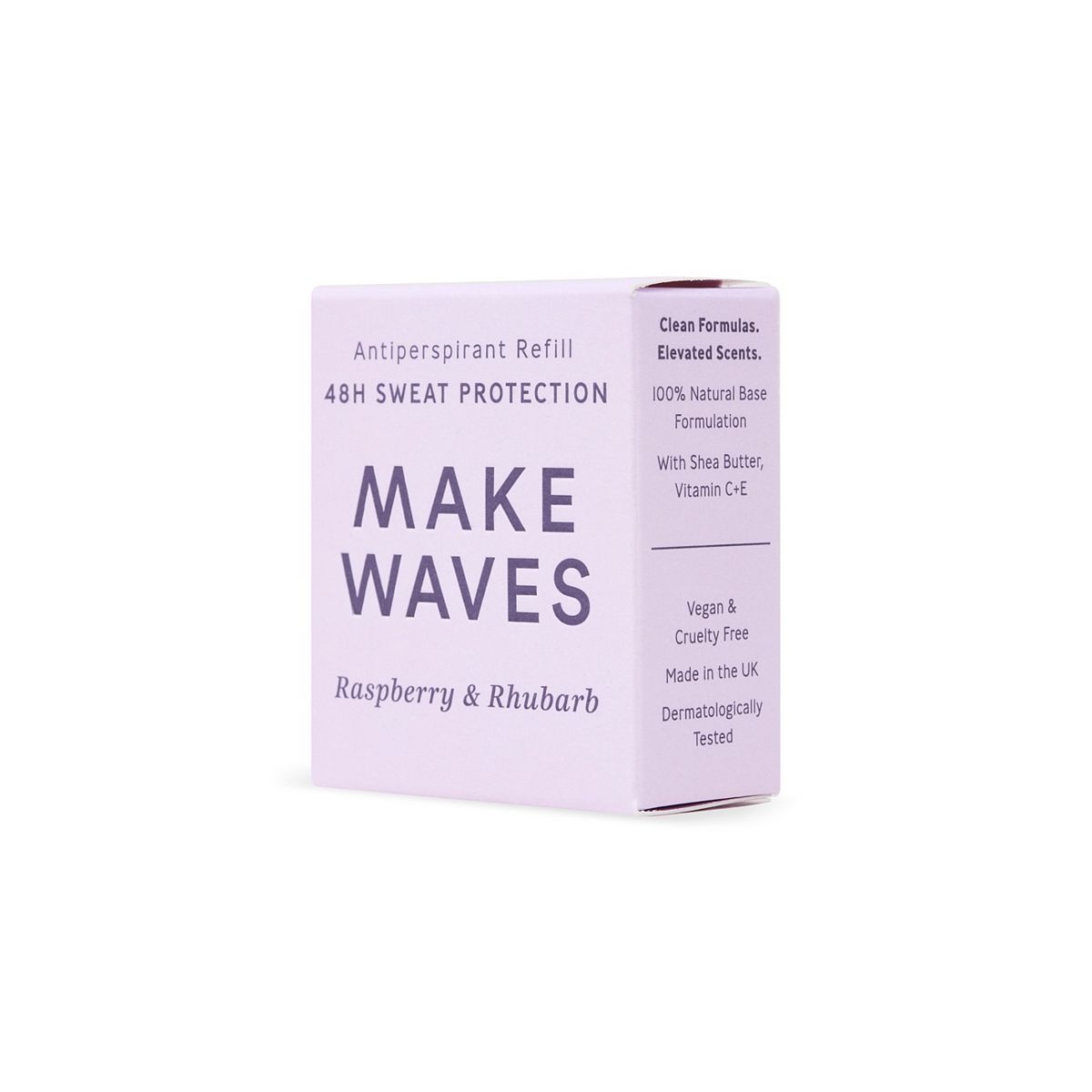 Make Waves Raspberry & Rhubarb Antiperspirant Refill 30g