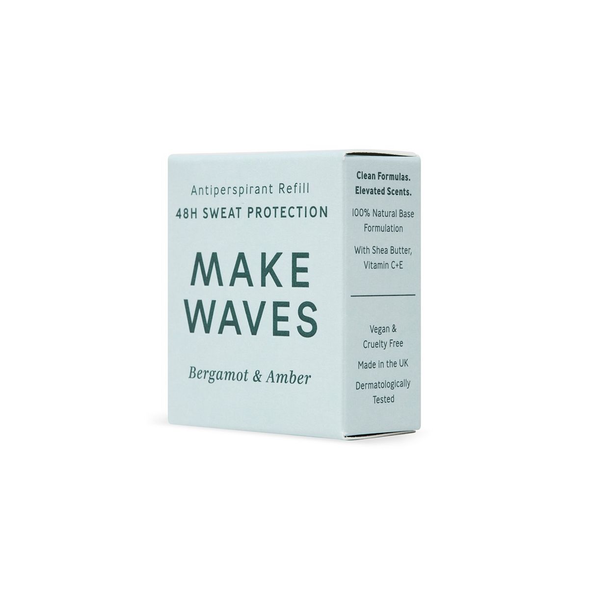 Make Waves Bergamot & Amber Antiperspirant Refill 30g