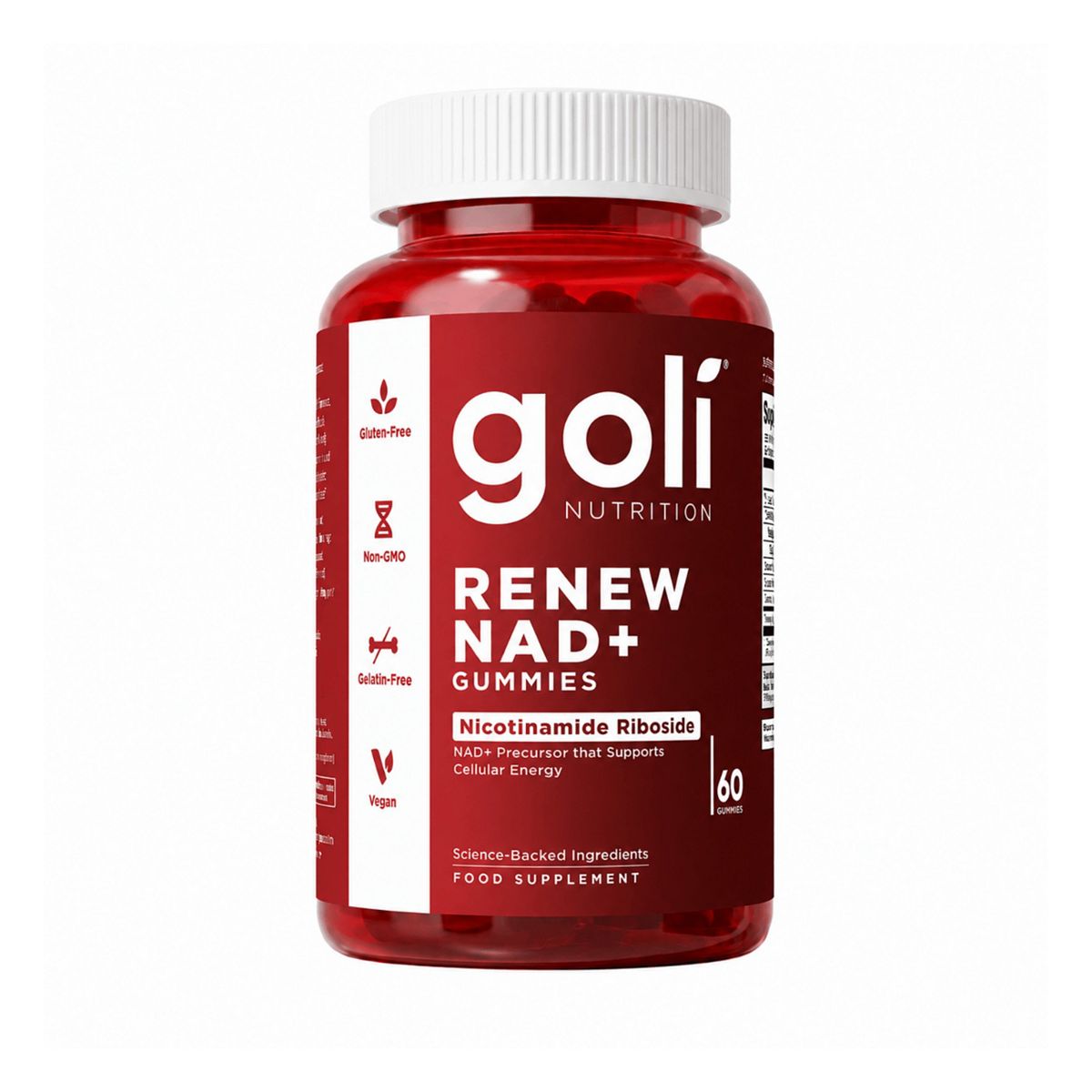 Goli Nutrition Renew Nad+ 60 Gummies