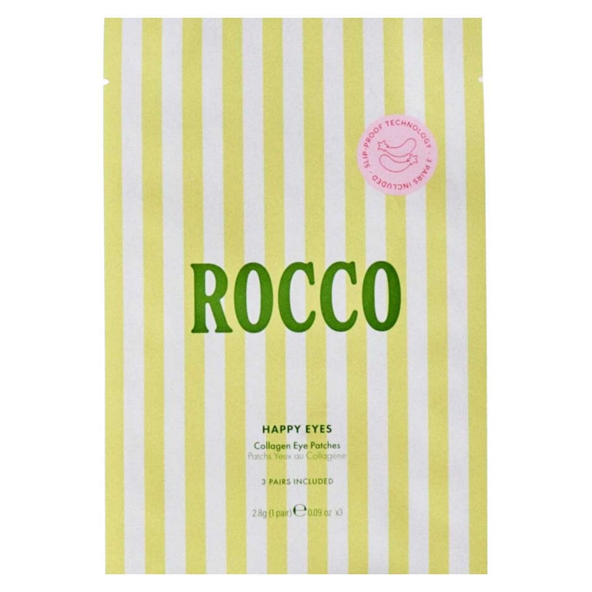 Rocco Beauty Happy Eyes Collagen Eye Patches 3S