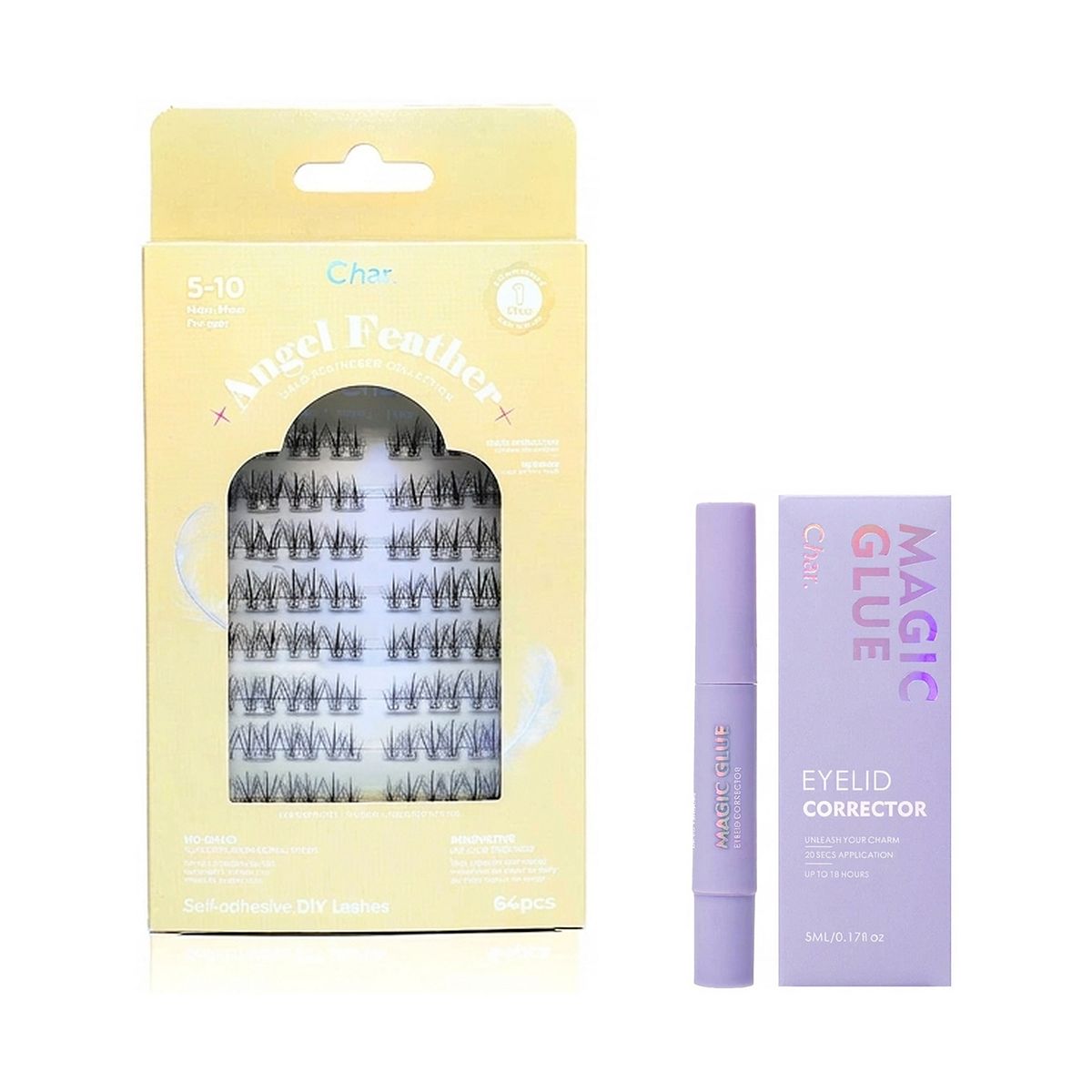 Char Magic Glue & Angel Lash Bundle