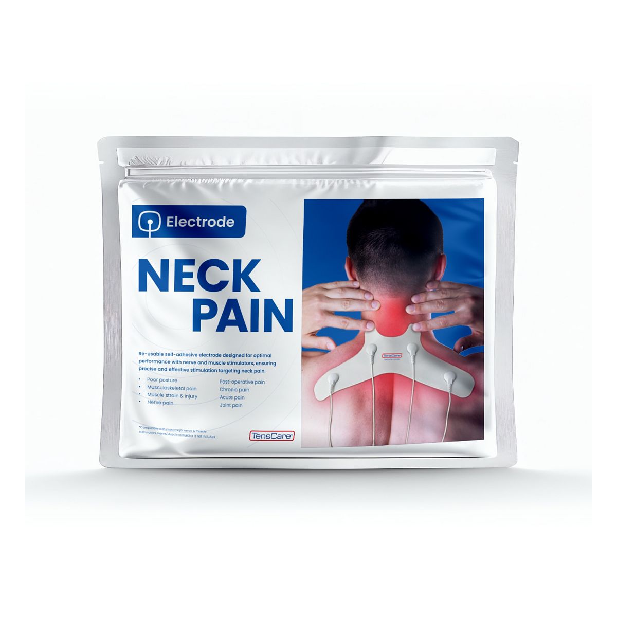 Tenscare Ailment-Specific Tens & Ems Electrodes For Neck Pain Relief