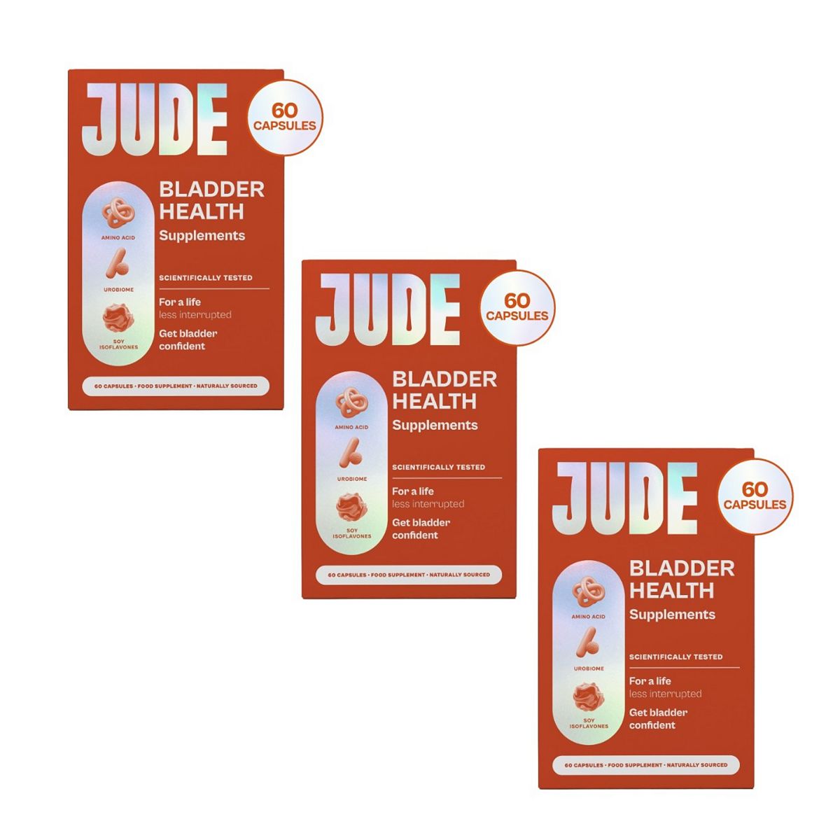 Jude Toilet Goer 180 Supplements Bundle