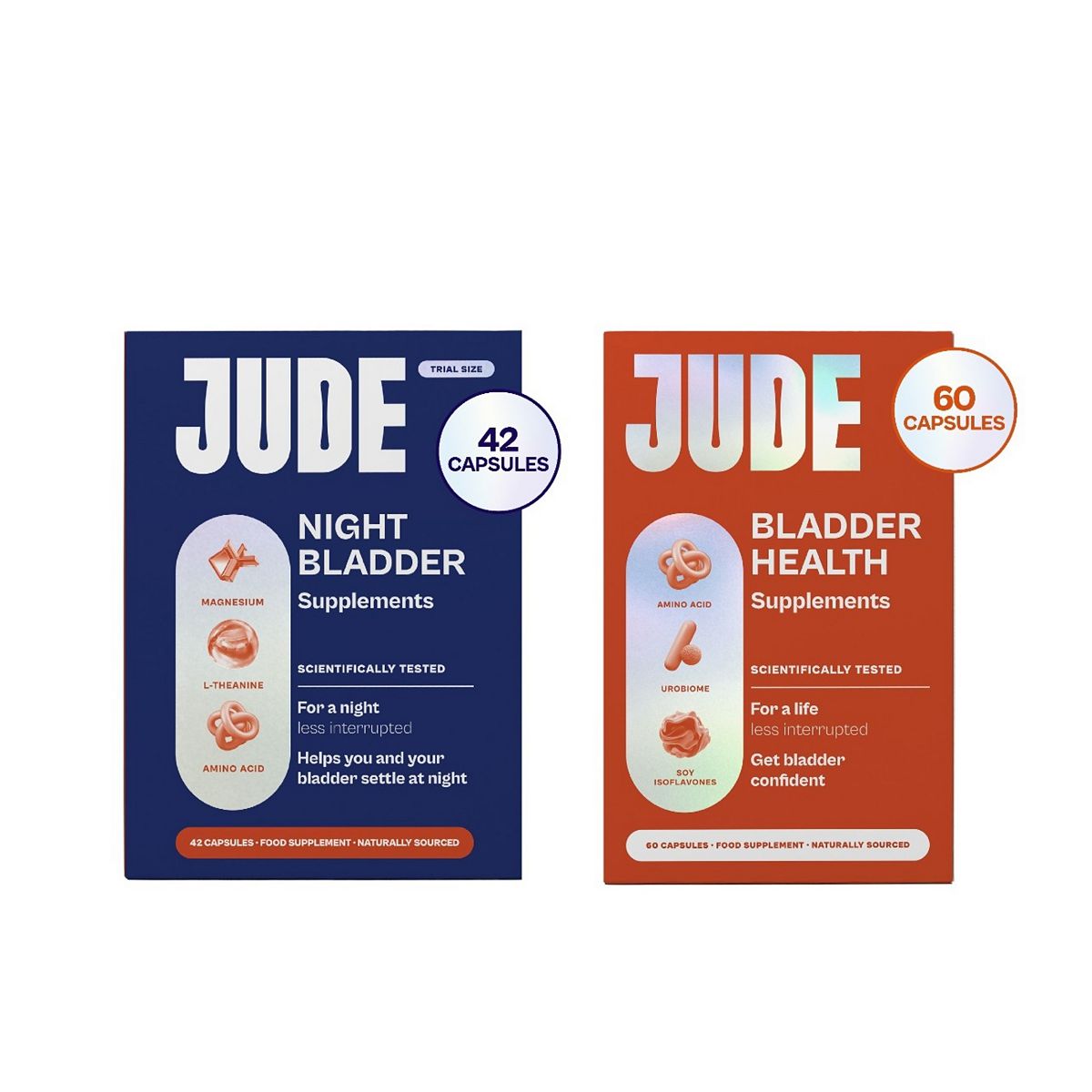 Jude Day 60S & Night 42 Supplements Bundle