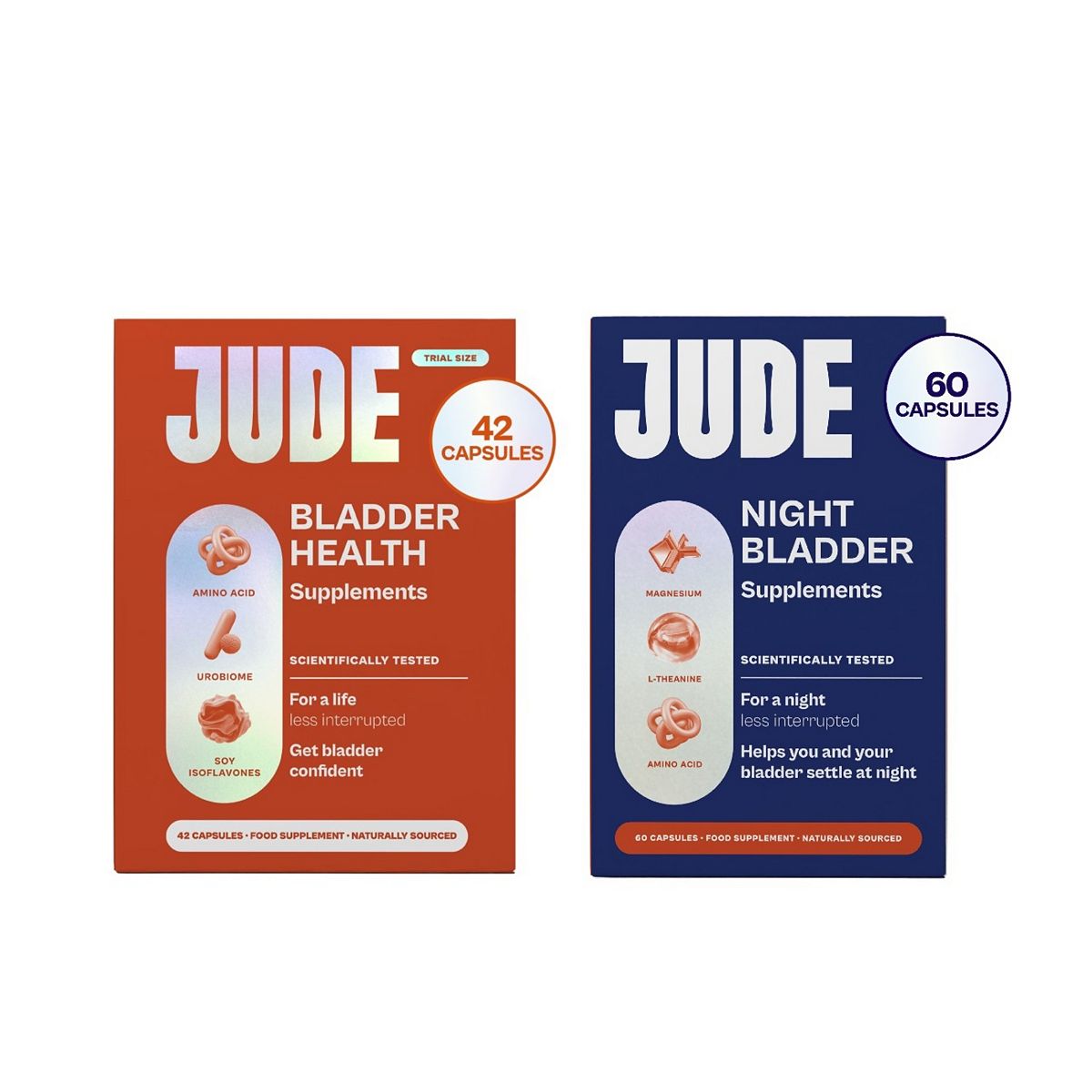 Jude Day 42 & Night 60 Supplements Bundle