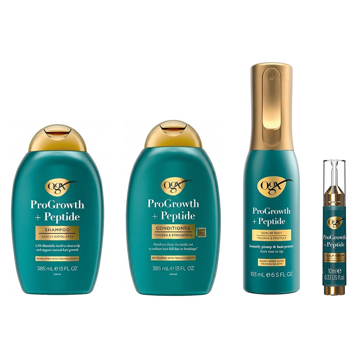 OGX ® Progrowth + Peptide Routine Bundle