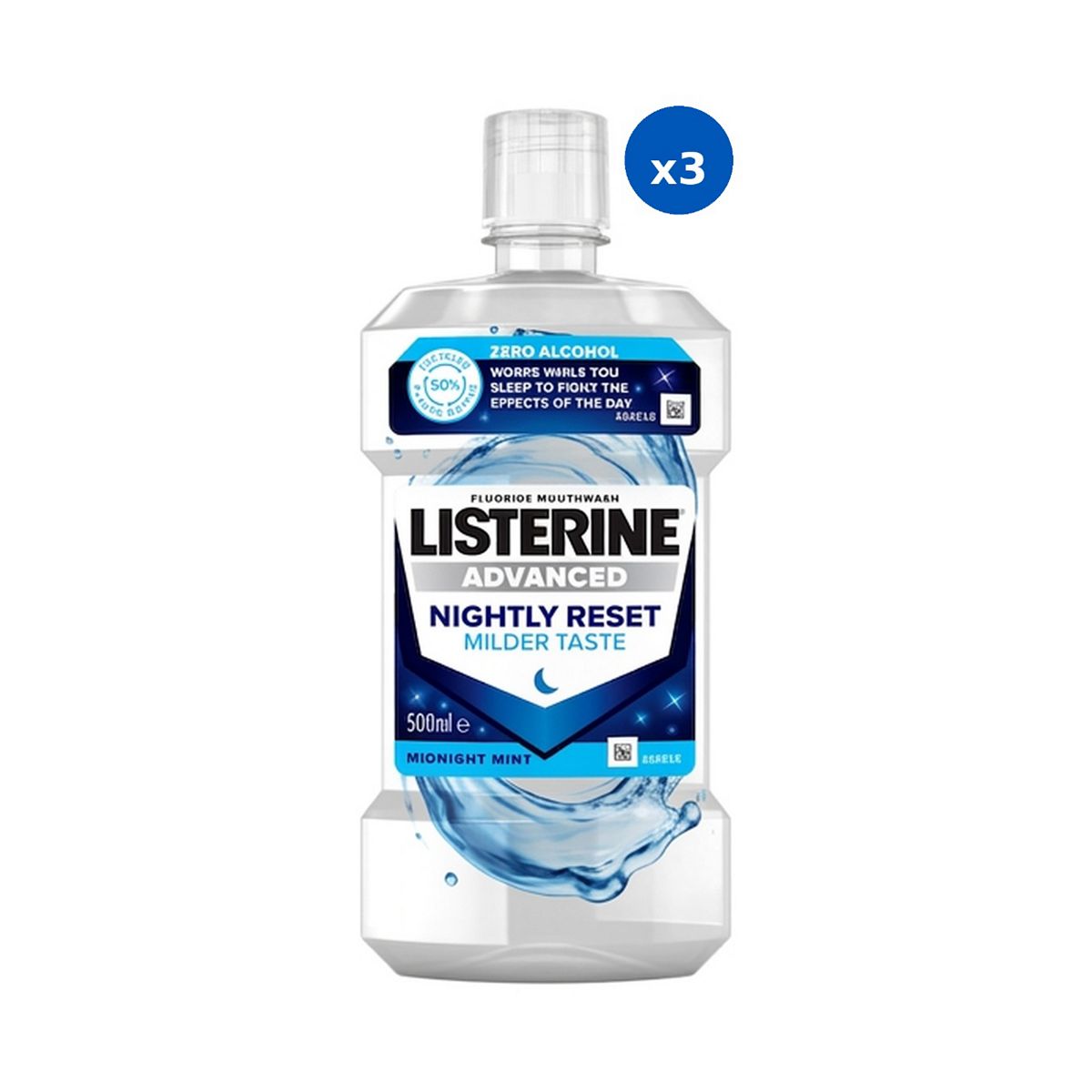 Listerine Nightly Reset Mouthwash Bundle