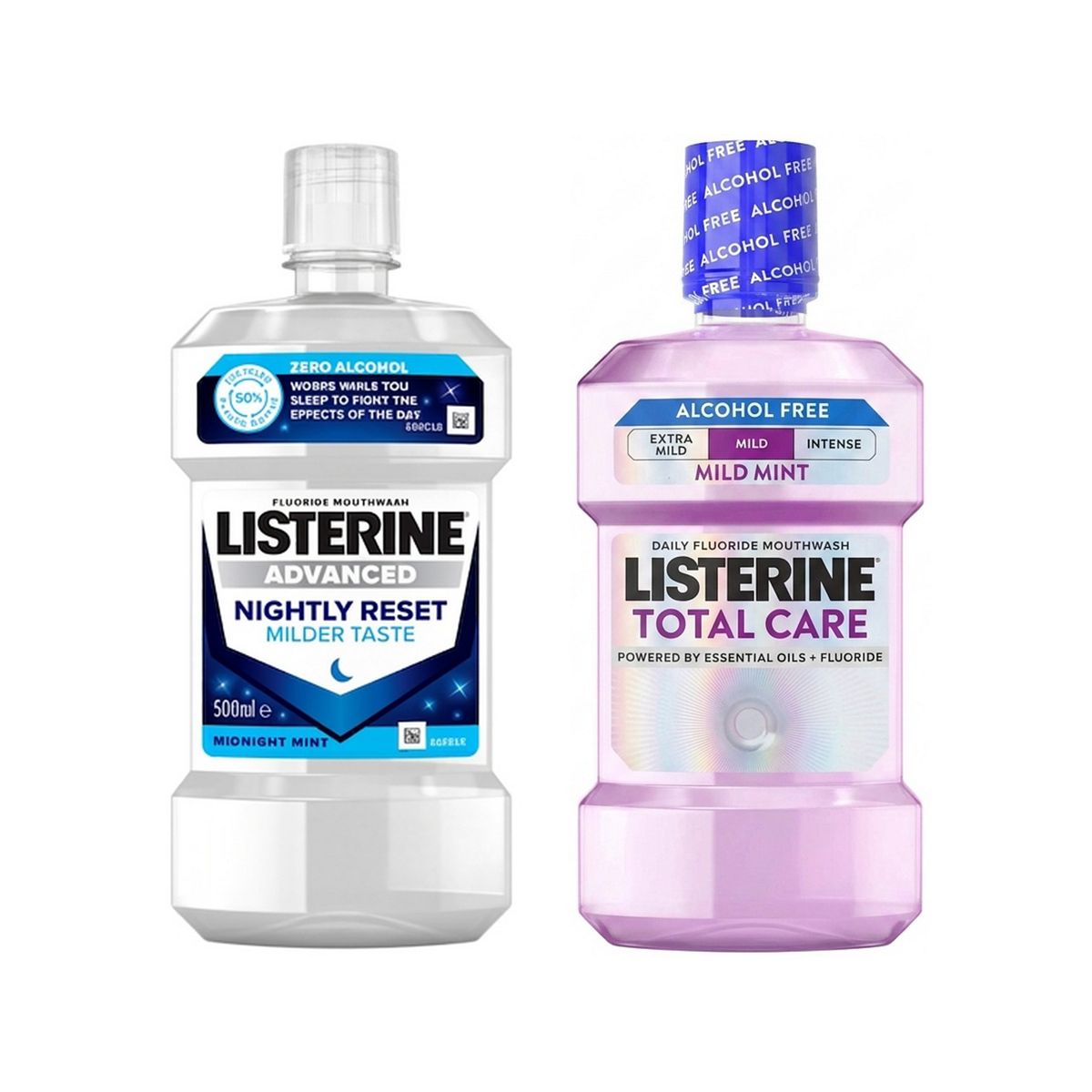 Listerine Day & Night Mouthwash Bundle