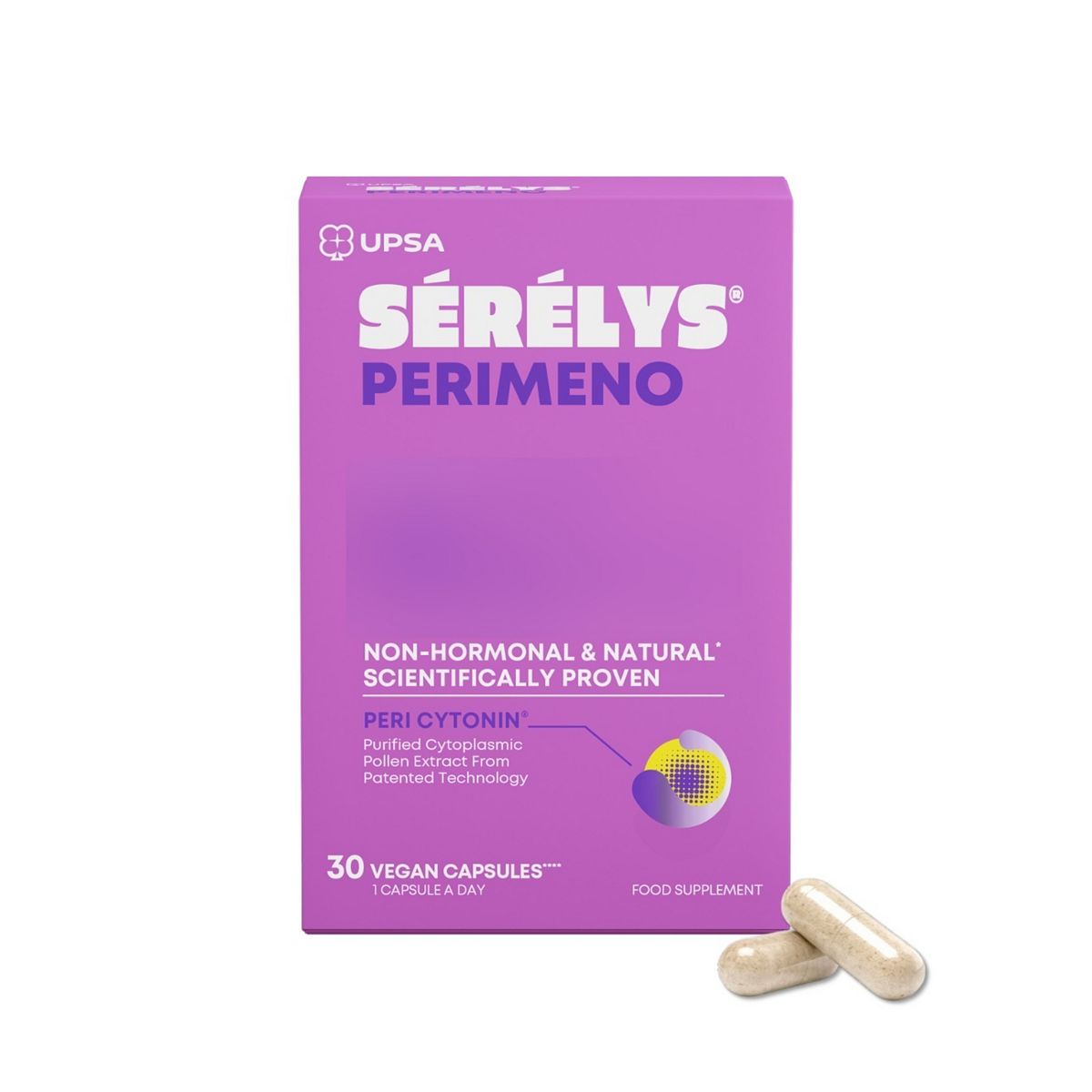 Serelys Perimeno Perimenopause Supplement, 30 Capsules
