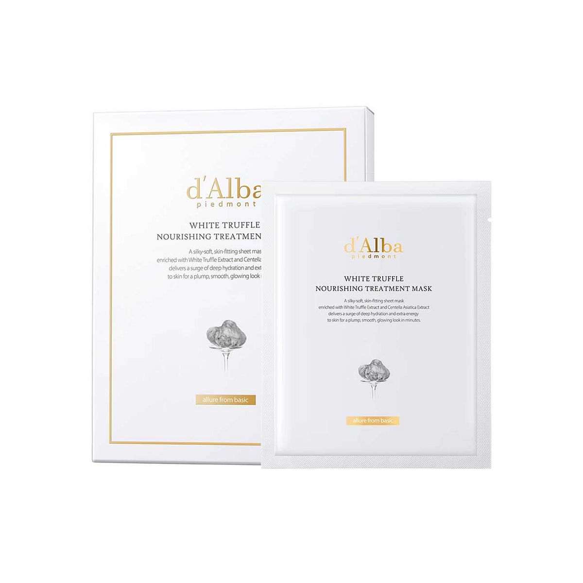 d'Alba - White Truffle Nourishing Treatment Mask Set 25ml x 5 sheets