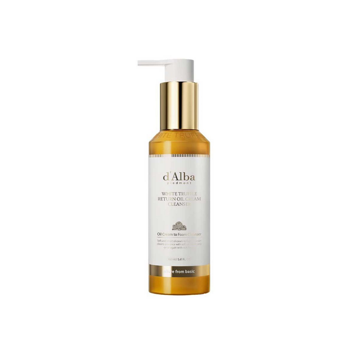 d'Alba - White Truffle Return Oil Cream Cleanser 2026 Version - 160ml