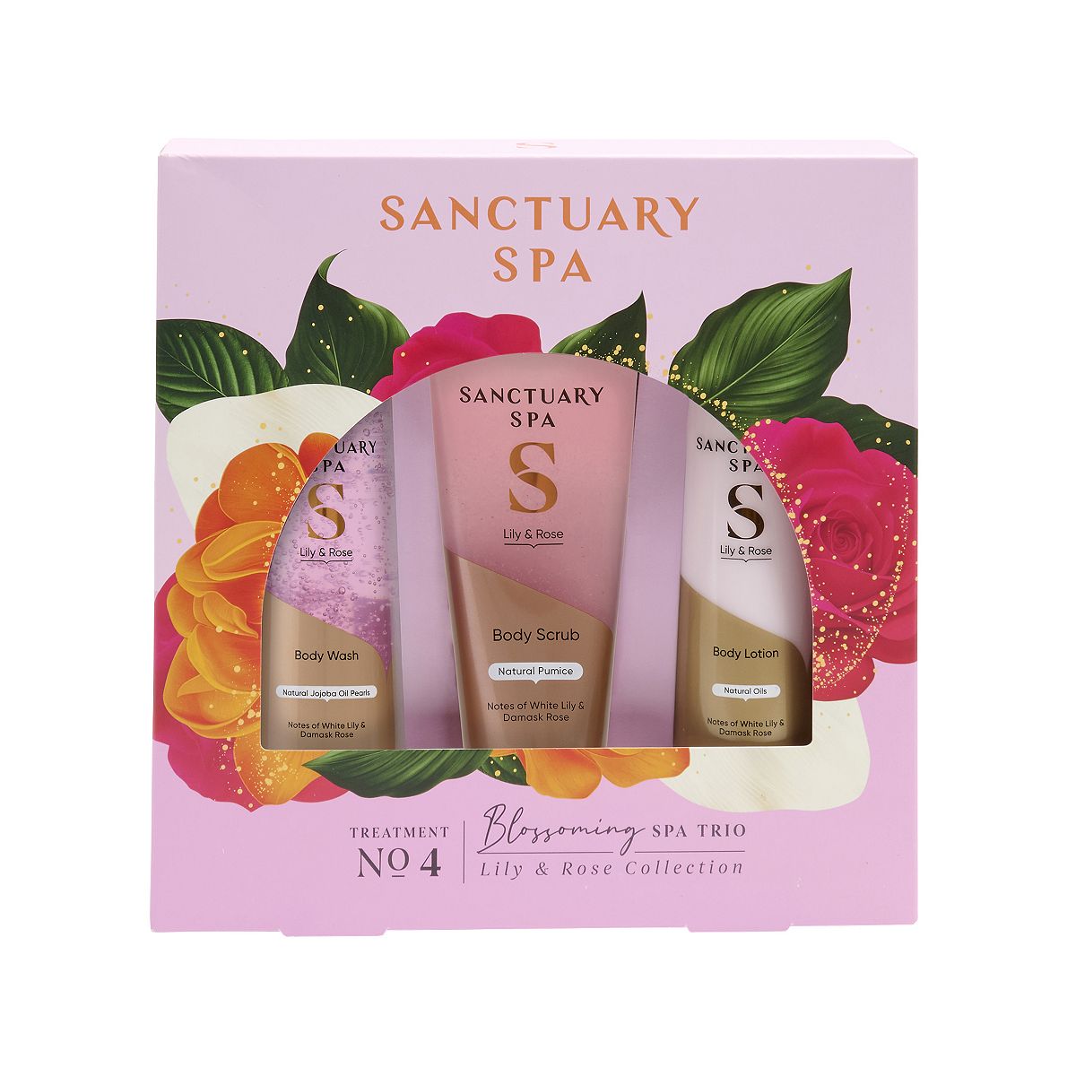Sanctuary Spa Blossoming Trio Lily & Rose Collection