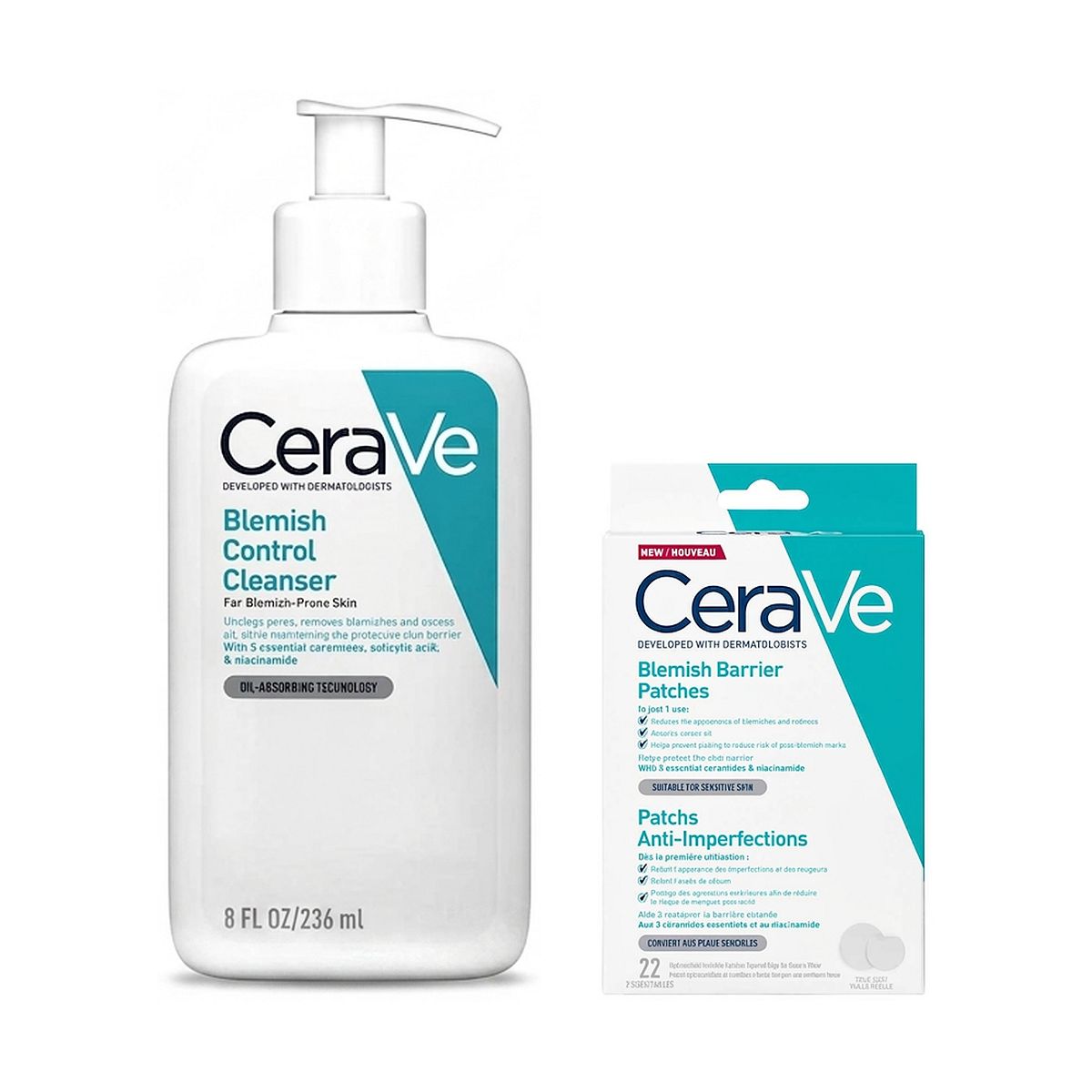Cerave Blemish And Patches Duo