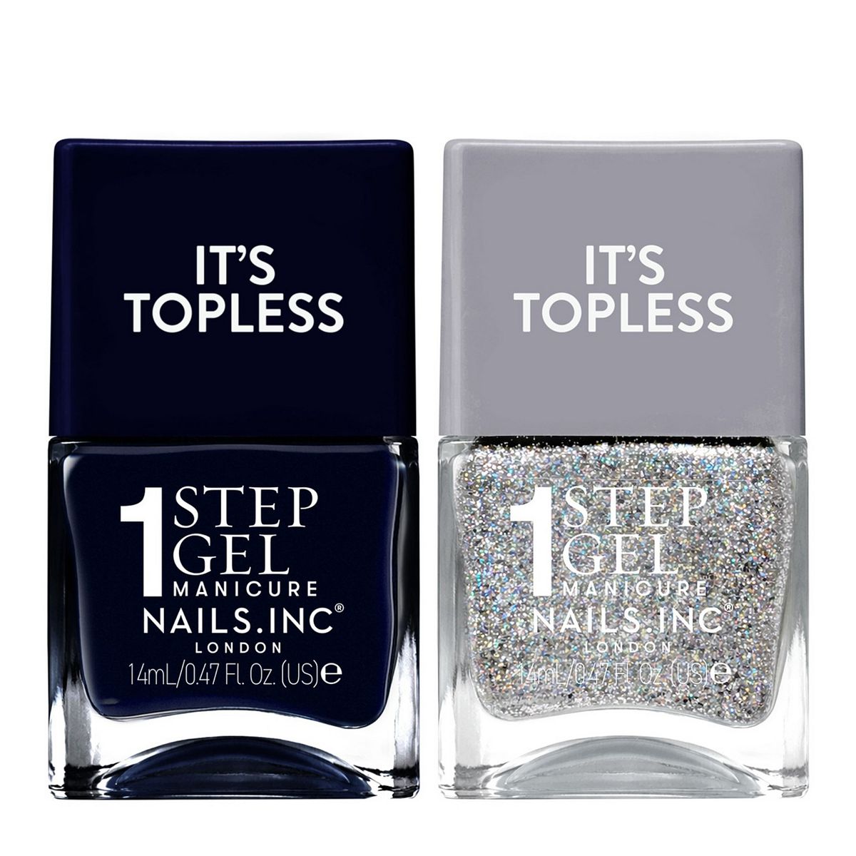 Nails Inc Nails.inc Midnight Edit It's Topless Duo