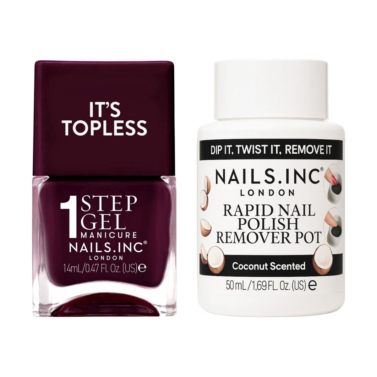 Nails Inc Nails.inc Back To Base Duo