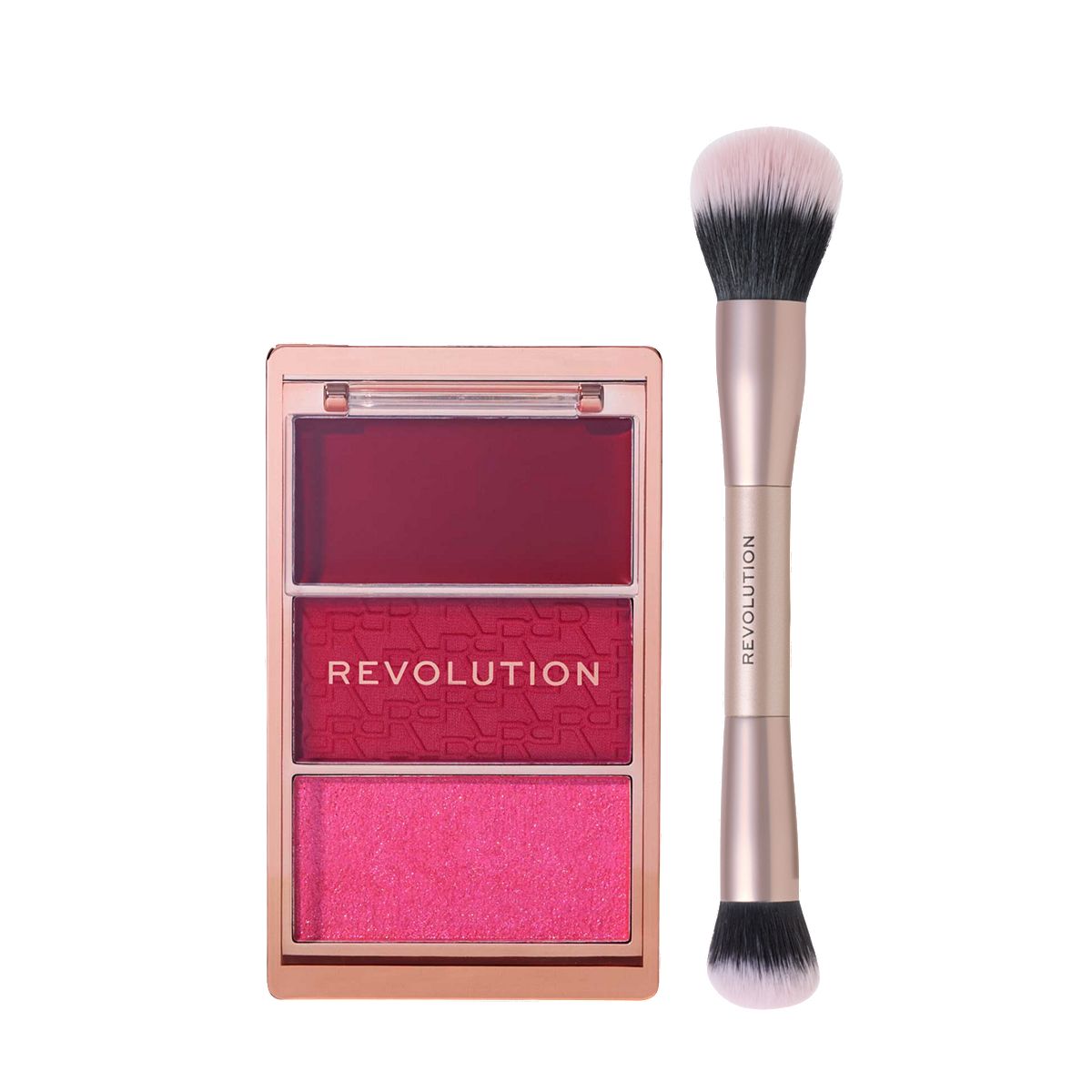 Revolution Beauty Revolution Icon Blush & Brush Set Cherry