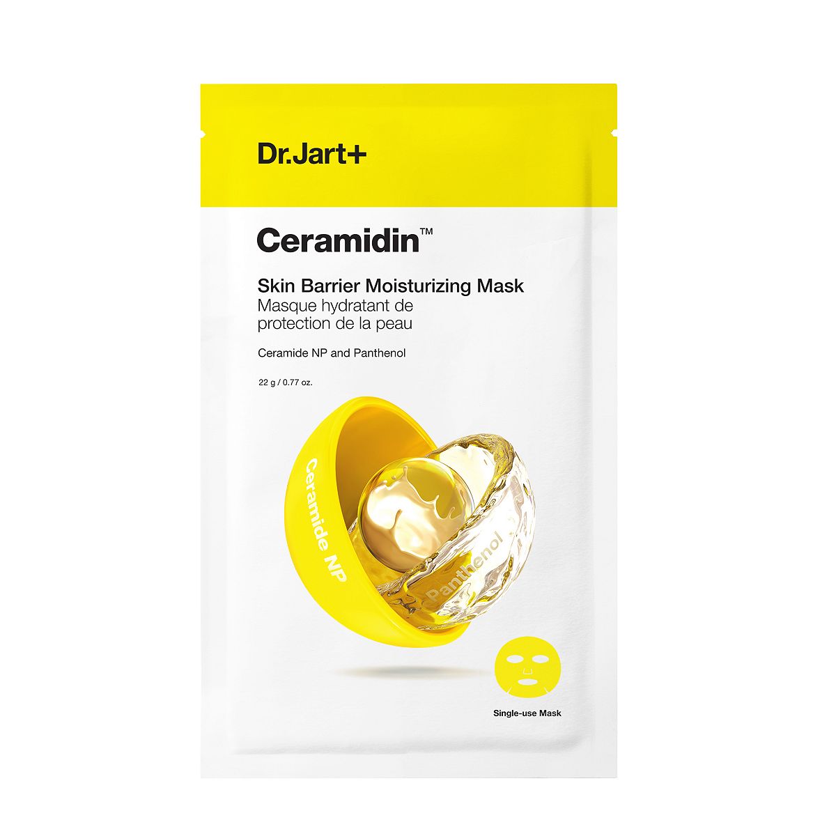 Dr Jart+ Ceramidin Skin Barrier Moisturising Mask 22g