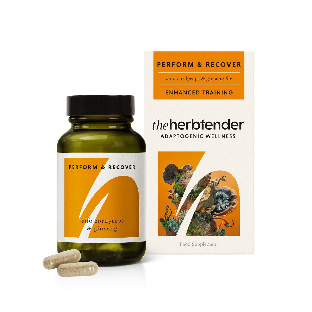 The Herbtender Perform & Recover Capsule Jar 60S
