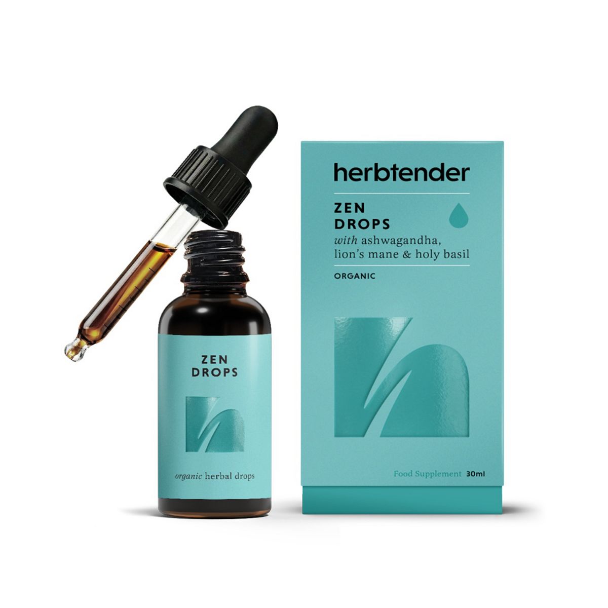 The Herbtender Organic Zen Drops 30ml