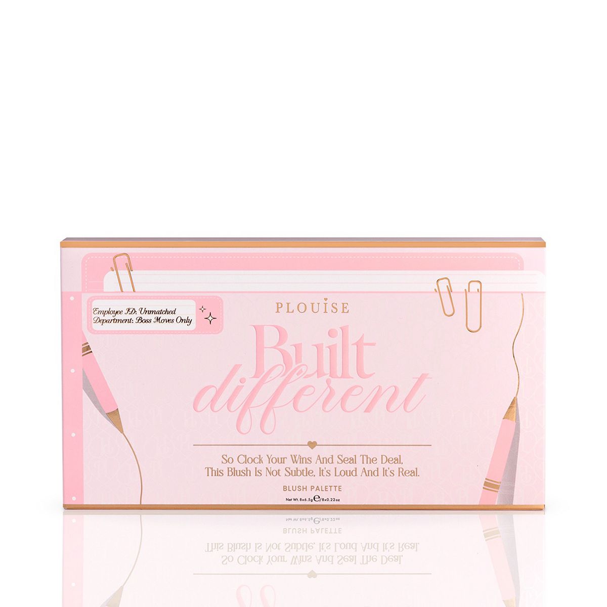 P.Louise Built Different Blush Palette 8 X 5g