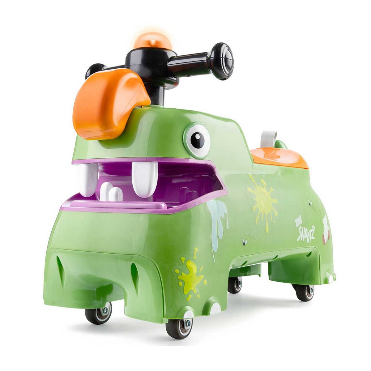 Bestway Snootz Sir Burpbuttom Foot To Floor Ride-On Toy - Green / 54Cm / 25Cm / 37.5Cm - Image 4