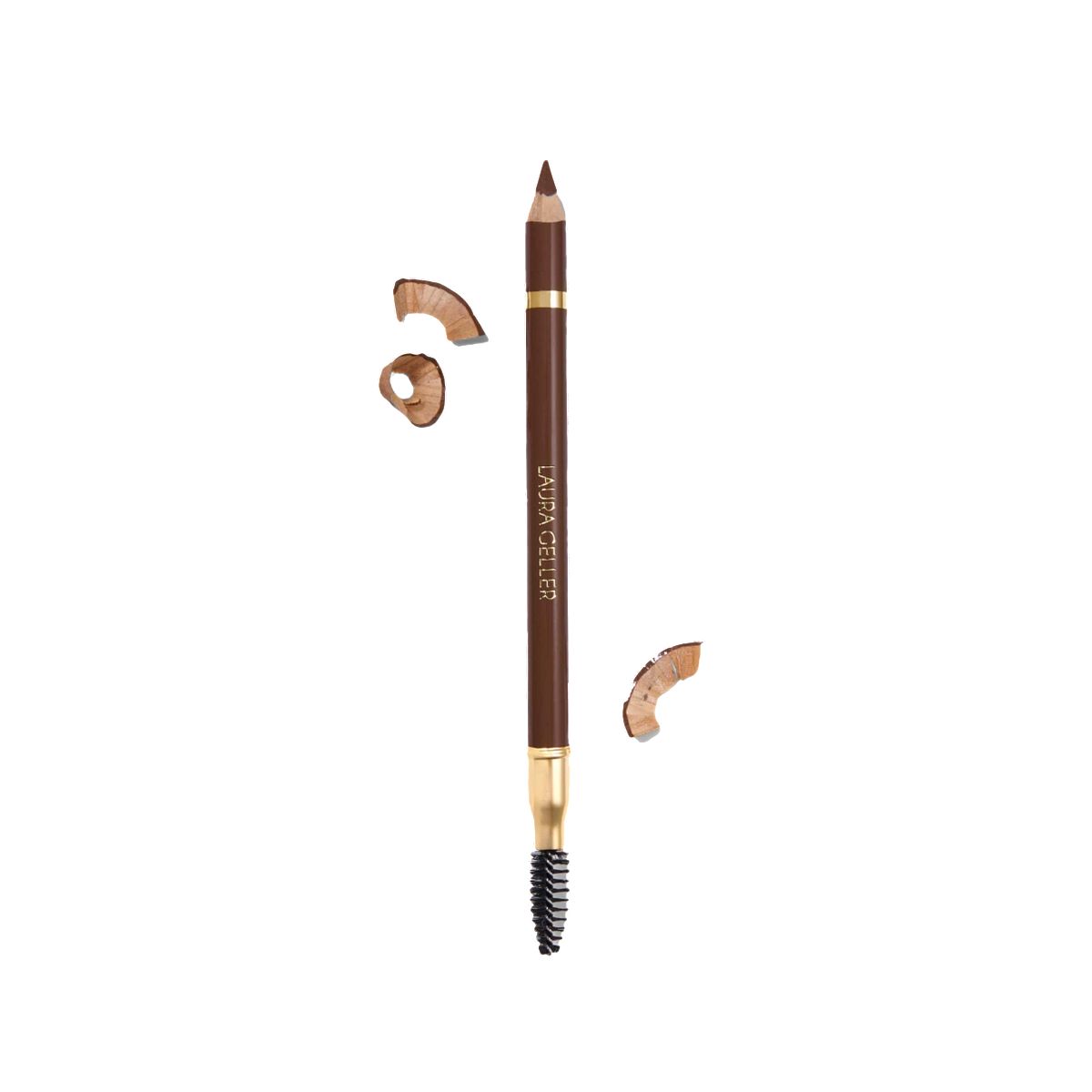 Laura Geller Bravo Brow Soft Pencil + Brush Medium Brown 1.19G in – For Auburn And Hair