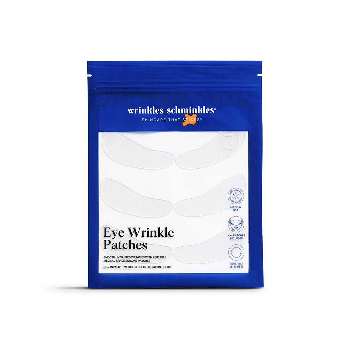 Wrinkles Schminkles Eye Wrinkle Patches - 3 Pairs