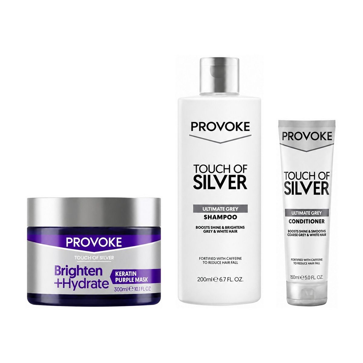 Provoke Touch Of Silver & Mask Bundle