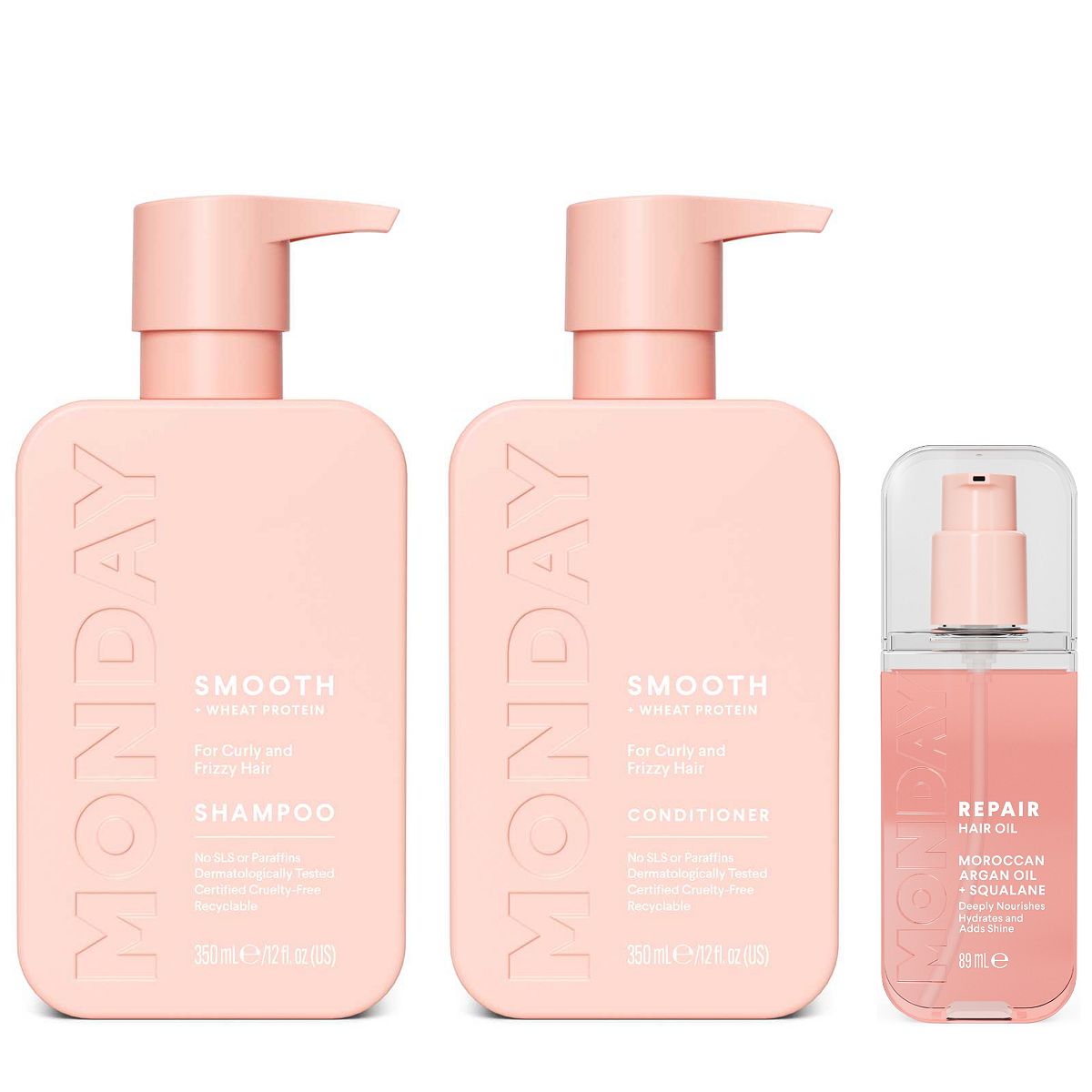 Monday Haircare Monday Smooth And Repair Trio