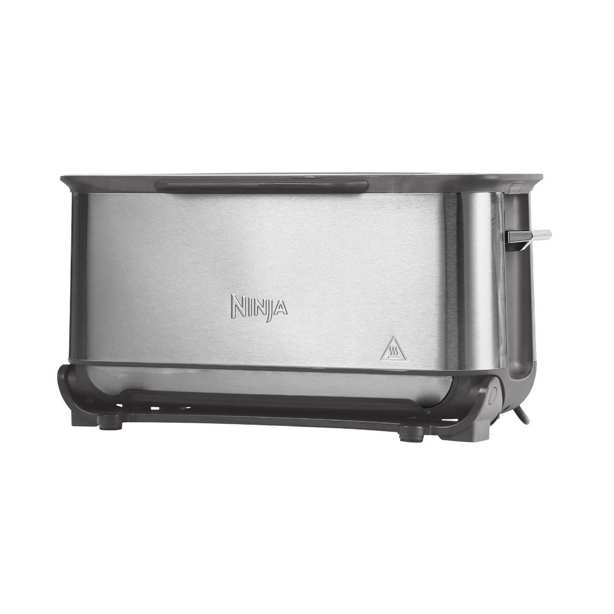 George Steel Grey Ninja Foodi 3-In-1 Toaster, Grill & Panini Press [Stainless Steel] St202uk - Image 5