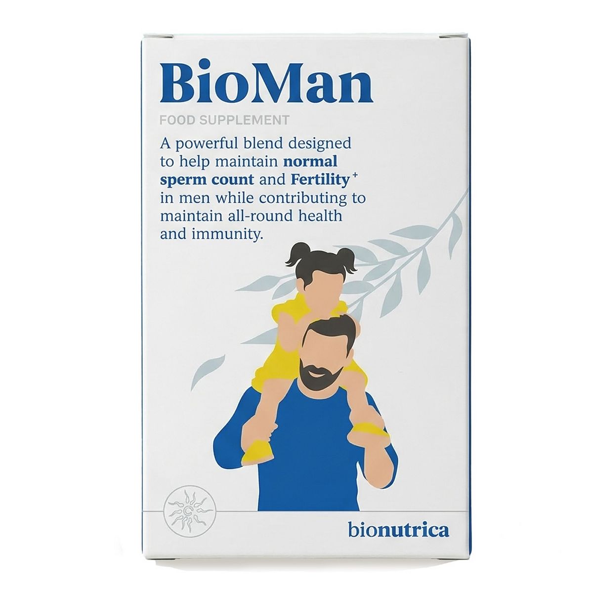 Bionutrica Bioman Testosterone, Energy, Stamina & Male Fertility Support 60 Tablets