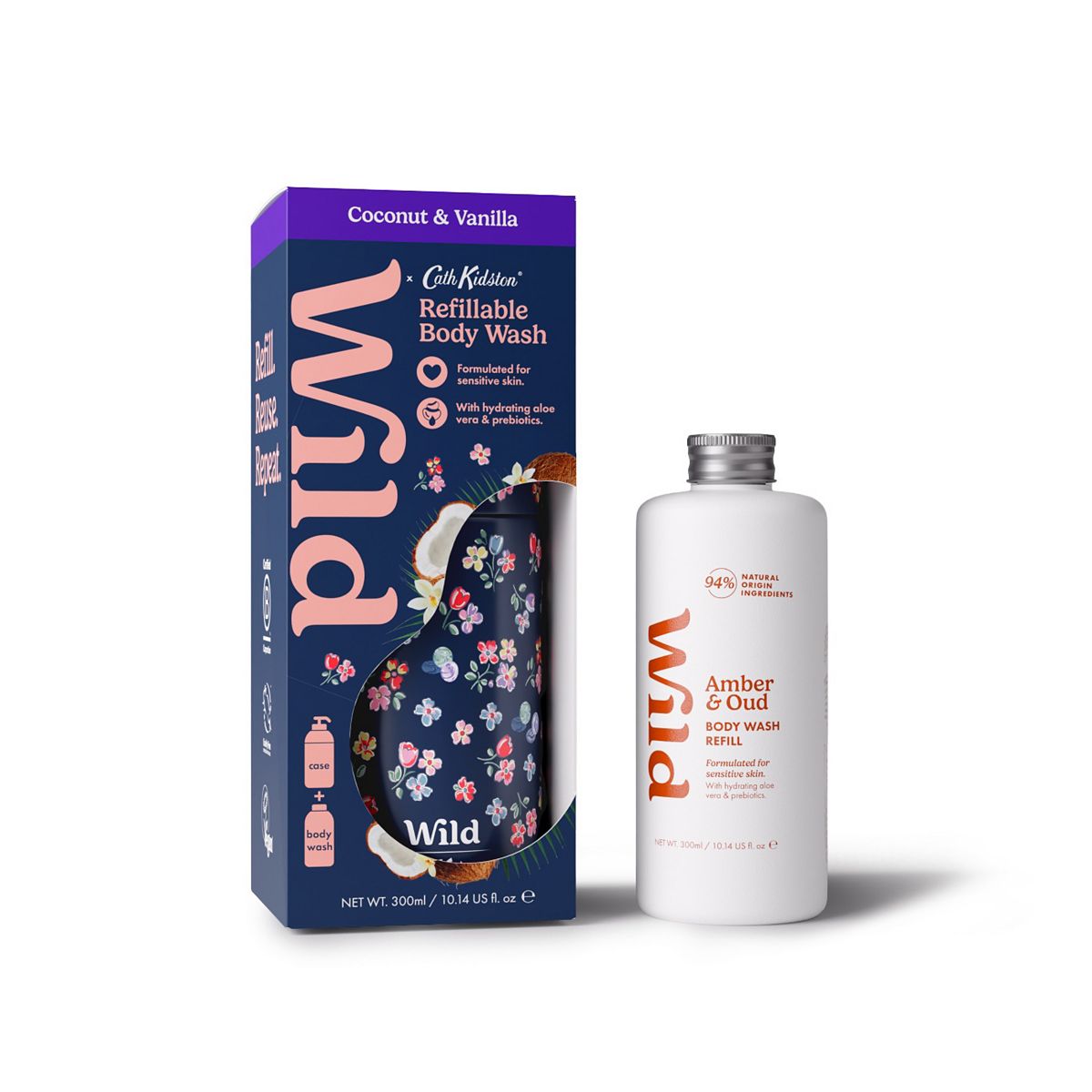 Wild Bodywash Starter Pack Oud Bundle