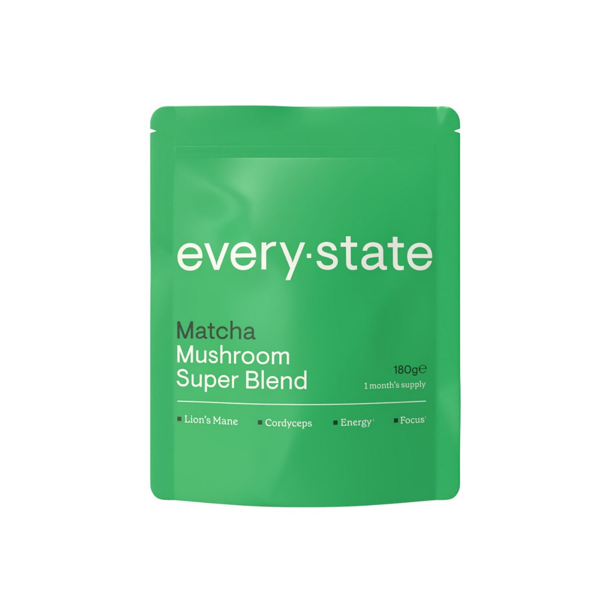 Everystate Matcha + Mushroom Super Blend 180g