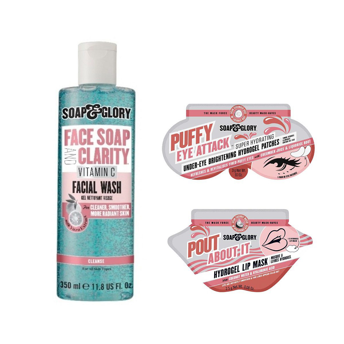 Soap & Glory Cleanse And Treat Bundle