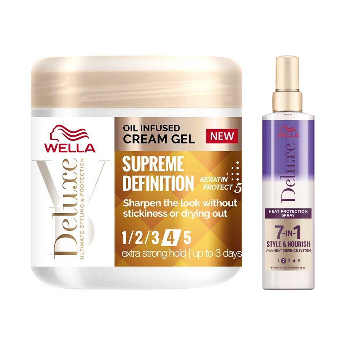 Wella Deluxe Haircare Oil And Spray Bundle