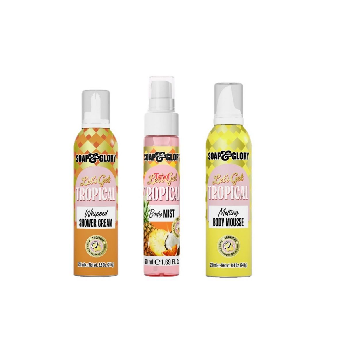 Soap & Glory Tropical Foams & Spritz Trio