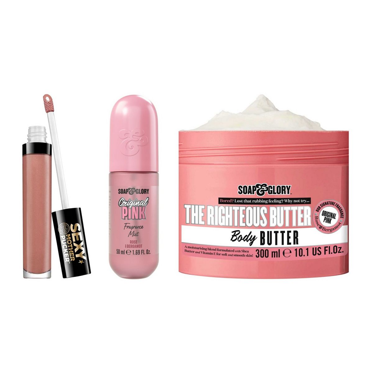 Soap & Glory Signature Pink Trio