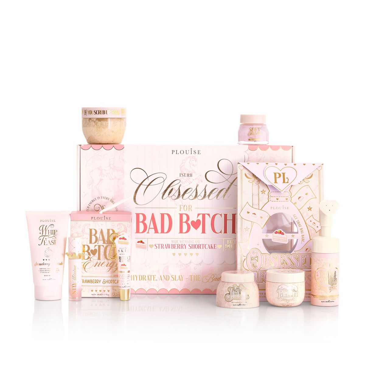 P.Louise Obsessed For Bad B*tch Strawberry Shortcake Bundle