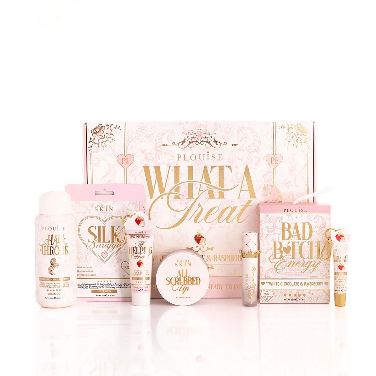 P.Louise What A Treat White Chocolate & Raspberry Bundle