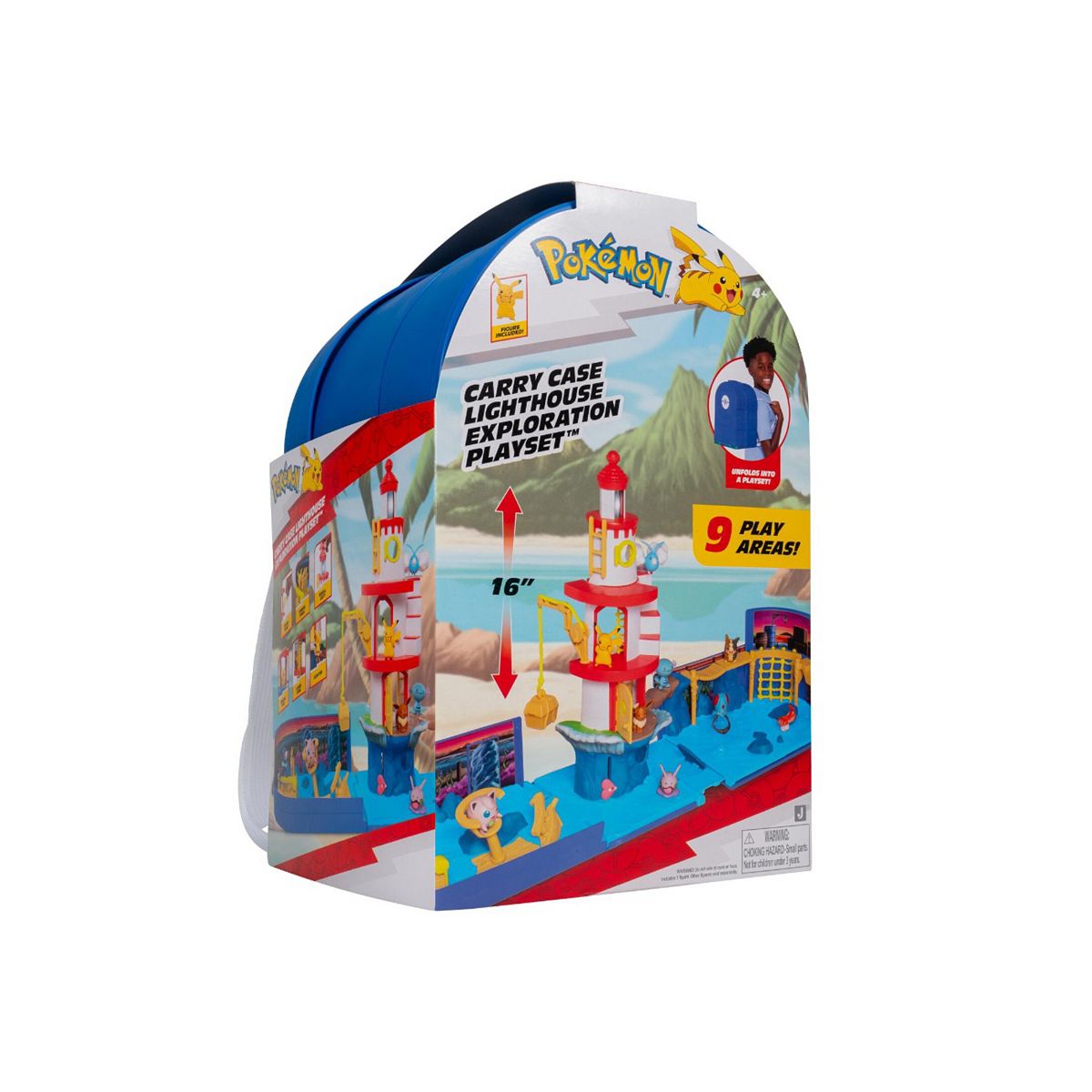 Jazwares Light Pok©Mon Carry Case House Play Set - Image 5